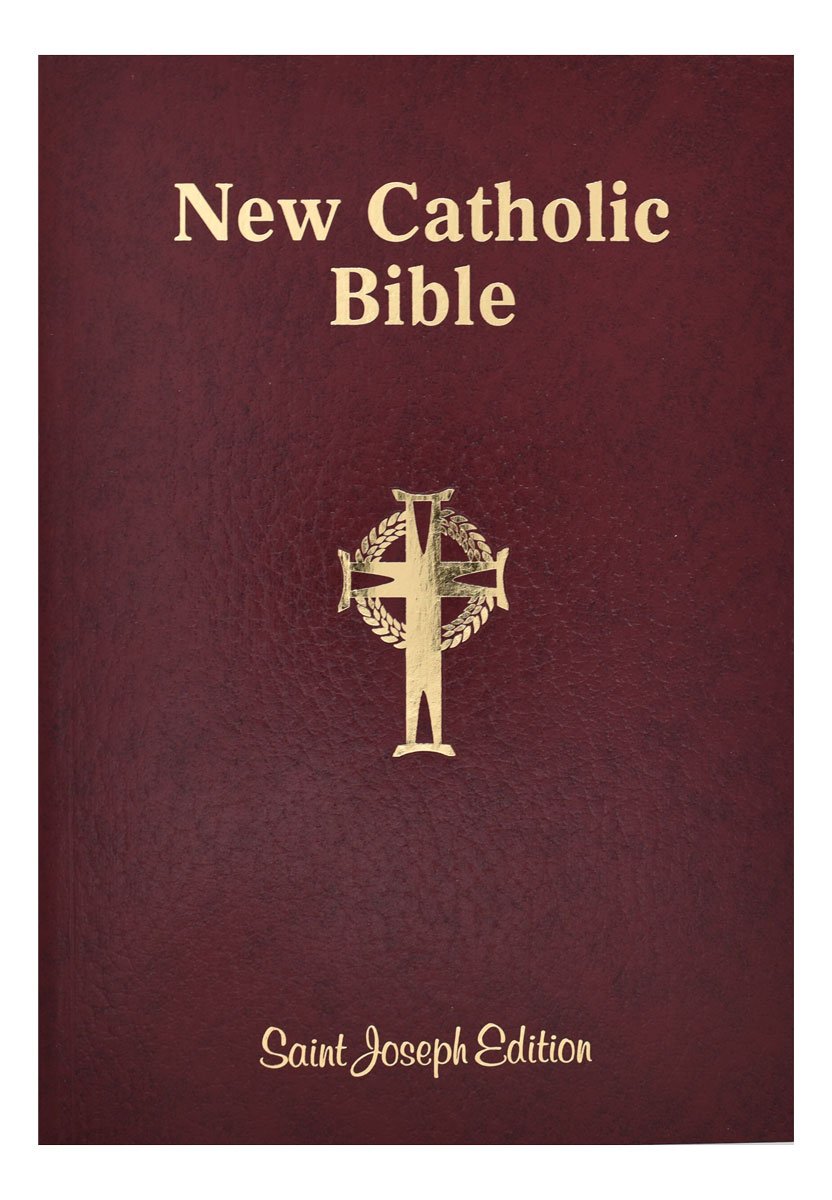 St. Joseph New Catholic Bible (Giant Type) - Flexible - Burgundy image 5