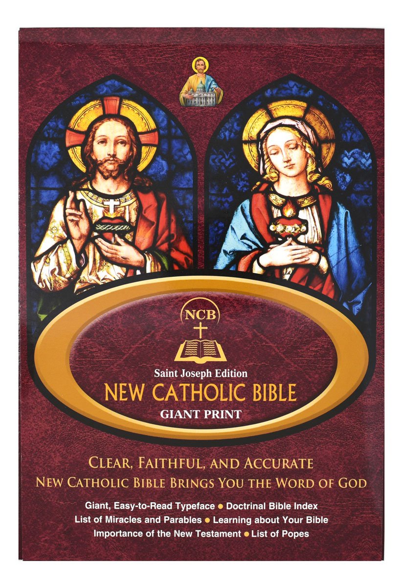 St. Joseph New Catholic Bible (Giant Type) - Flexible - Burgundy image 6