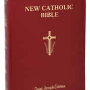 St. Joseph New Catholic Bible (Giant Type) - Imitation Leather - Red image 4