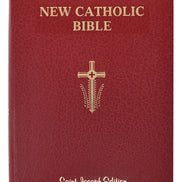 St. Joseph New Catholic Bible (Giant Type) - Imitation Leather - Red image 5