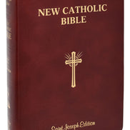St. Joseph New Catholic Bible (Giant Type) - Bonded Leather - Burgundy image 4