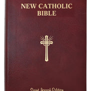 St. Joseph New Catholic Bible (Giant Type) - Bonded Leather - Burgundy image 5