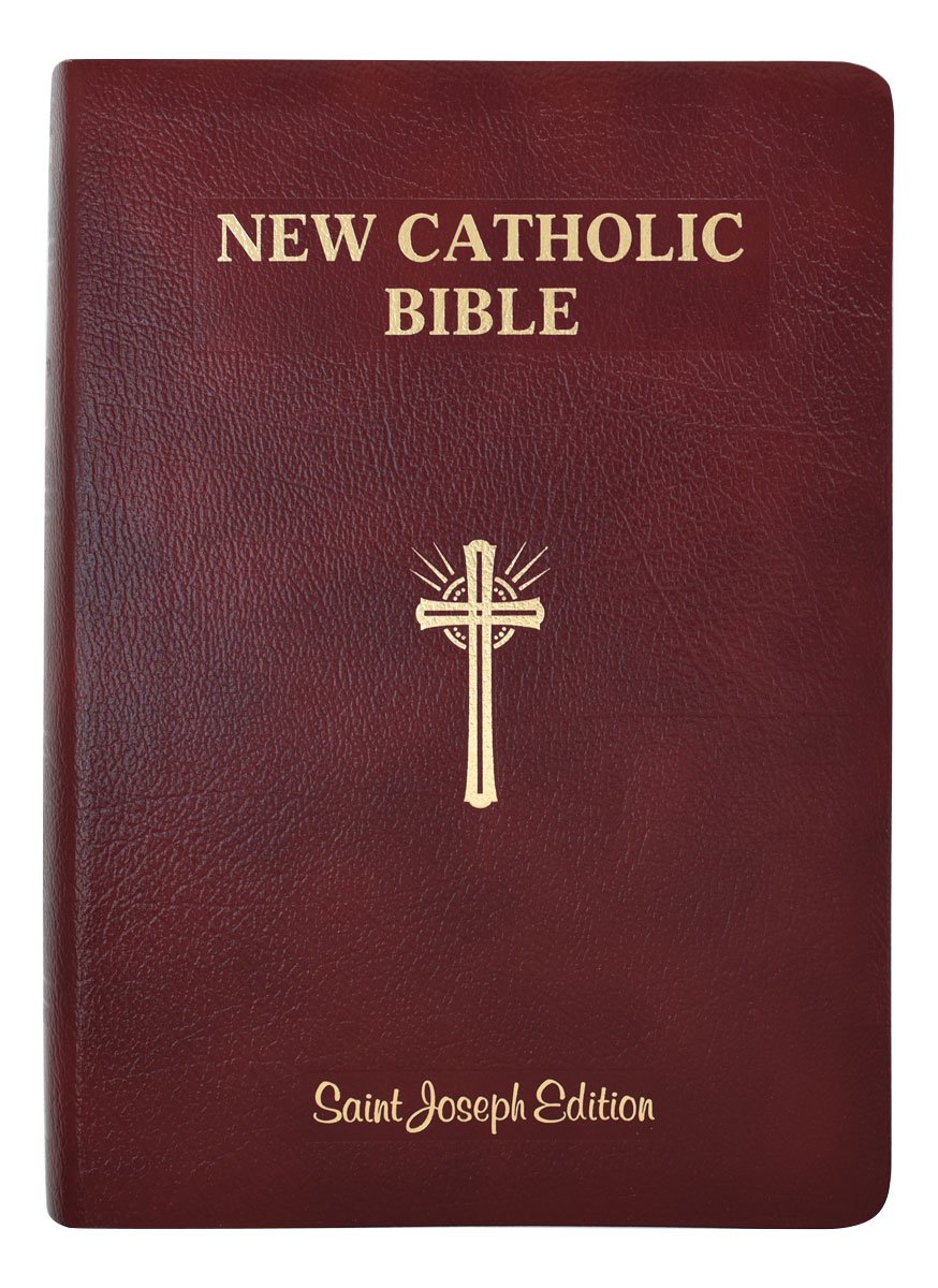 St. Joseph New Catholic Bible (Giant Type) - Bonded Leather - Burgundy image 5