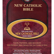 St. Joseph New Catholic Bible (Giant Type) - Bonded Leather - Burgundy image 6
