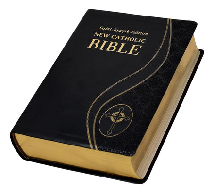 St. Joseph New Catholic Bible (Giant Type) - Dura-Lux - Black image 1