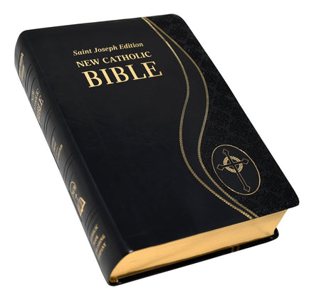 St. Joseph New Catholic Bible (Giant Type) - Dura-Lux - Black image 2
