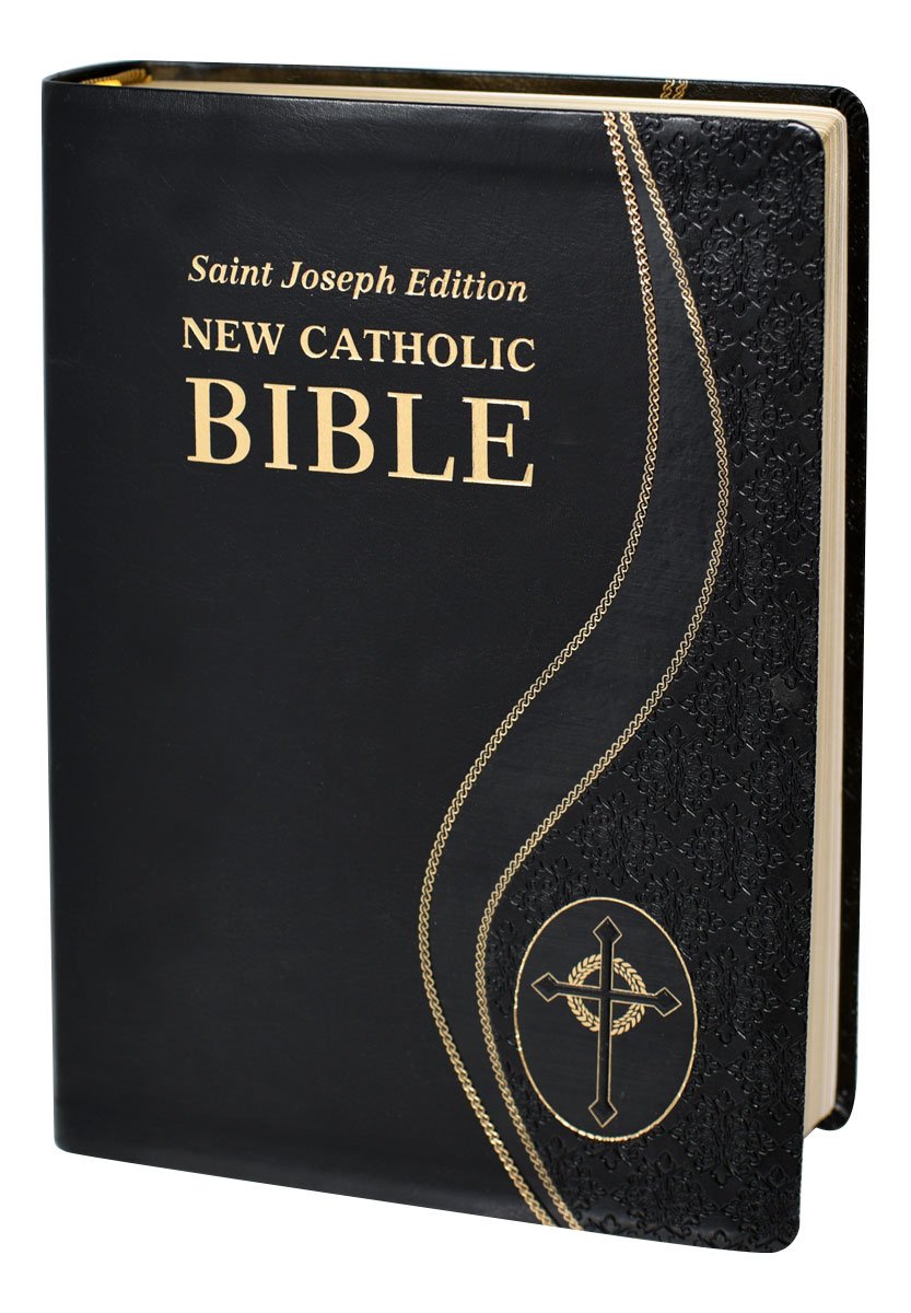 St. Joseph New Catholic Bible (Giant Type) - Dura-Lux - Black image 3