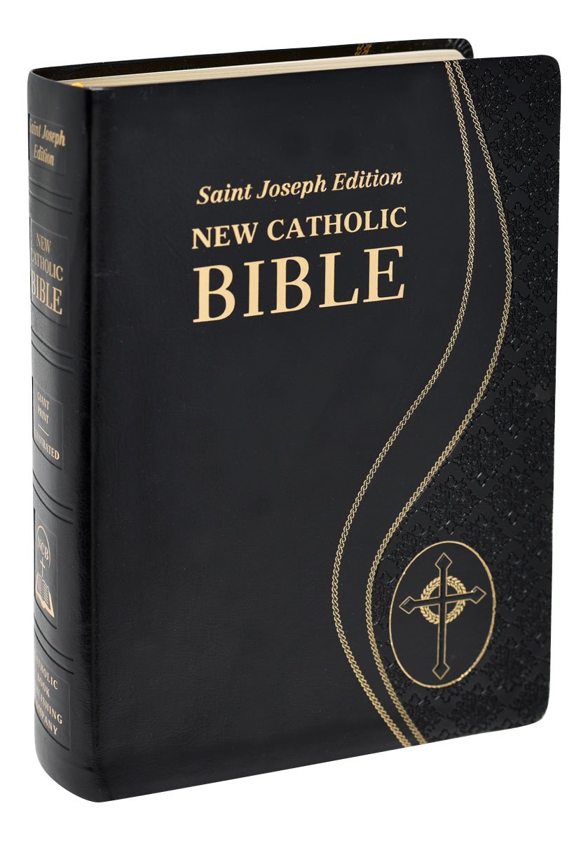 St. Joseph New Catholic Bible (Giant Type) - Dura-Lux - Black image 4