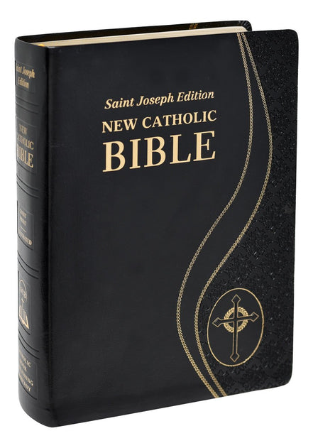 St. Joseph New Catholic Bible (Giant Type) - Dura-Lux - Black image 4