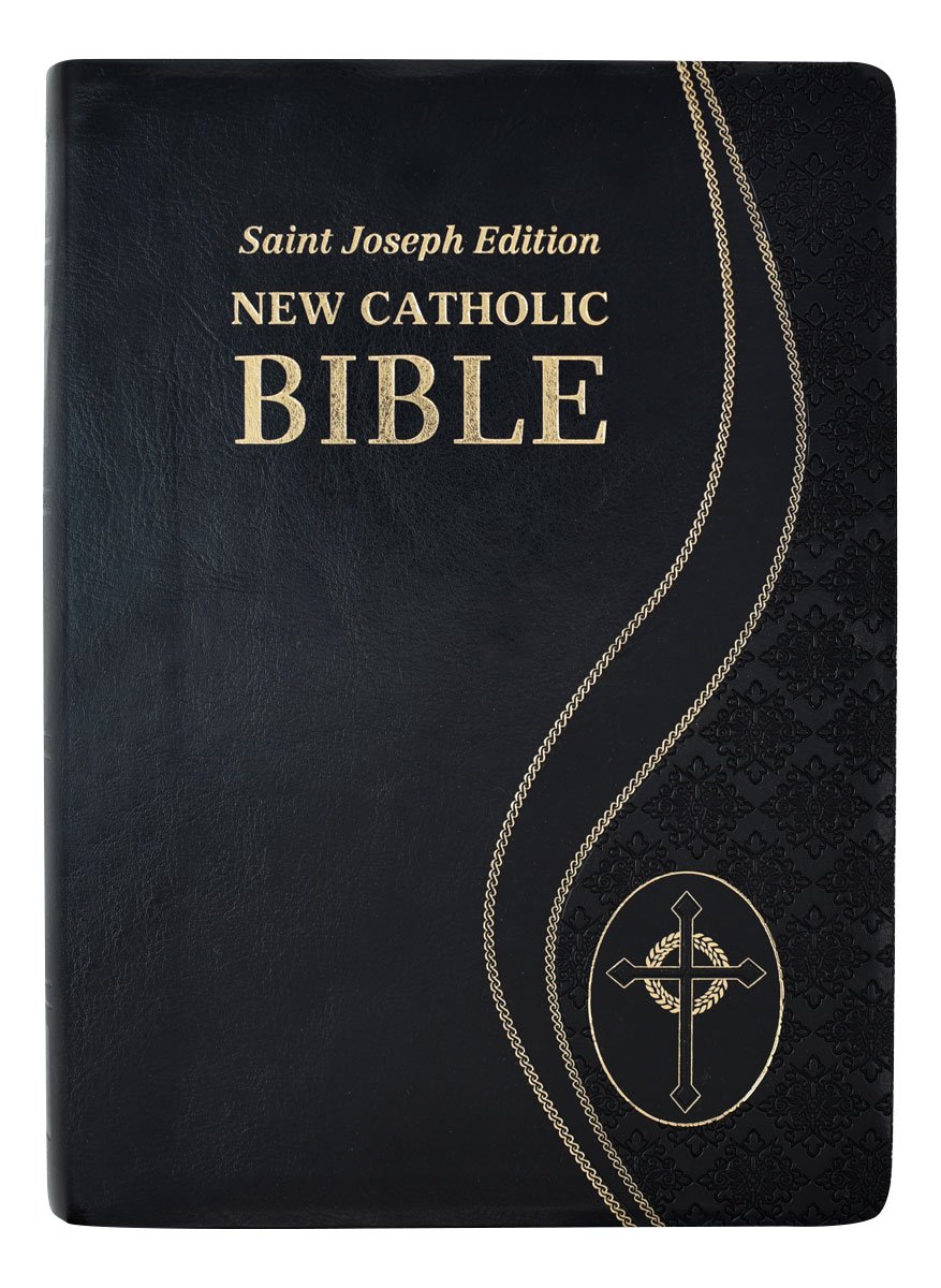 St. Joseph New Catholic Bible (Giant Type) - Dura-Lux - Black image 5