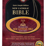St. Joseph New Catholic Bible (Giant Type) - Dura-Lux - Black image 6