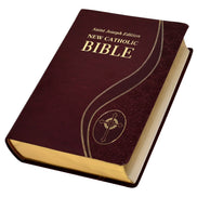 St. Joseph New Catholic Bible (Giant Type) - Dura-Lux - Burgundy image 1