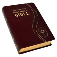 St. Joseph New Catholic Bible (Giant Type) - Dura-Lux - Burgundy image 2