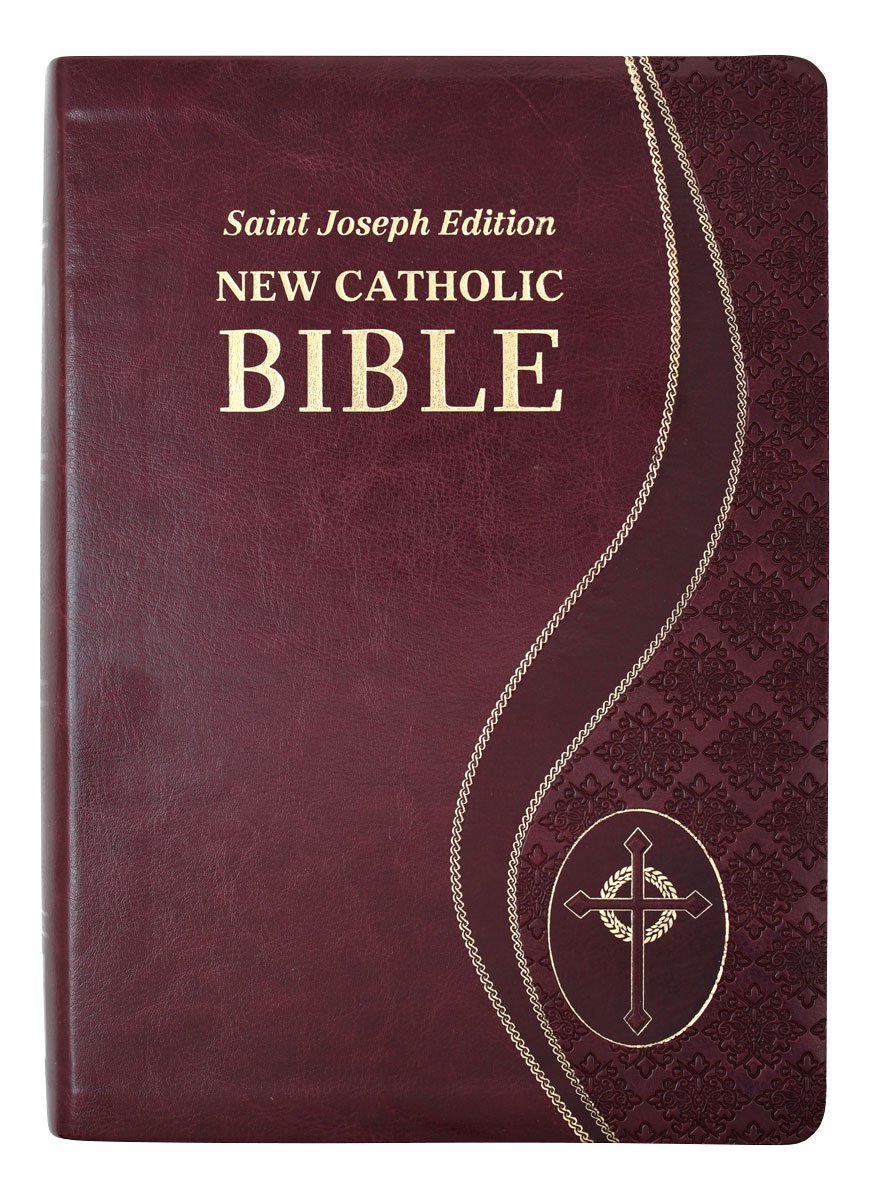 St. Joseph New Catholic Bible (Giant Type) - Dura-Lux - Burgundy image 5