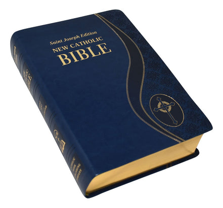 St. Joseph New Catholic Bible (Giant Type) - Dura-Lux - Blue image 2