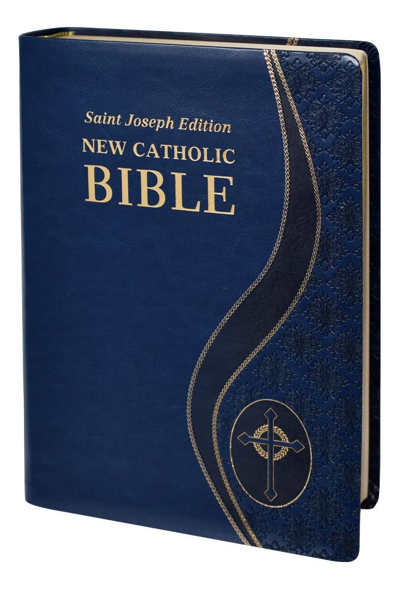 St. Joseph New Catholic Bible (Giant Type) - Dura-Lux - Blue image 3
