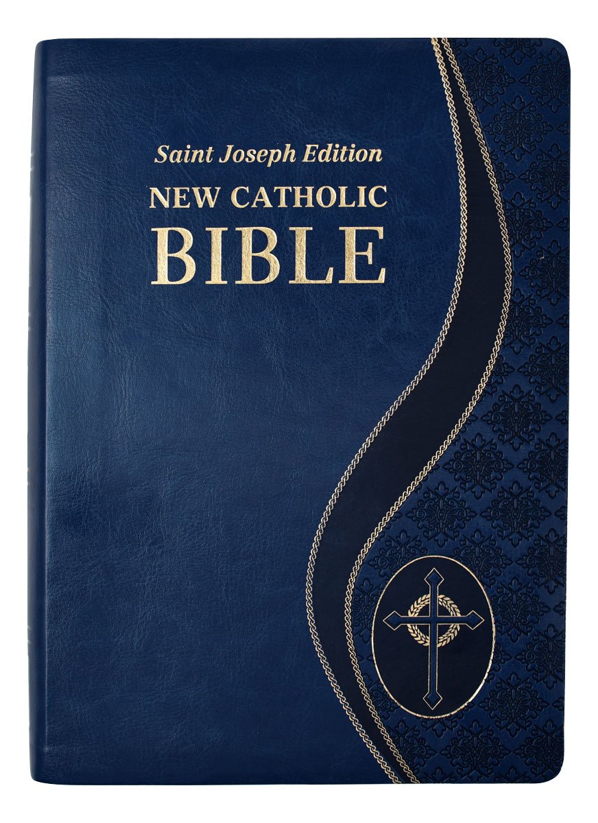 St. Joseph New Catholic Bible (Giant Type) - Dura-Lux - Blue image 5