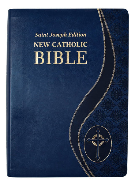 St. Joseph New Catholic Bible (Giant Type) - Dura-Lux - Blue image 5