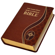 St. Joseph New Catholic Bible (Giant Type) - Dura-Lux - Brown image 1