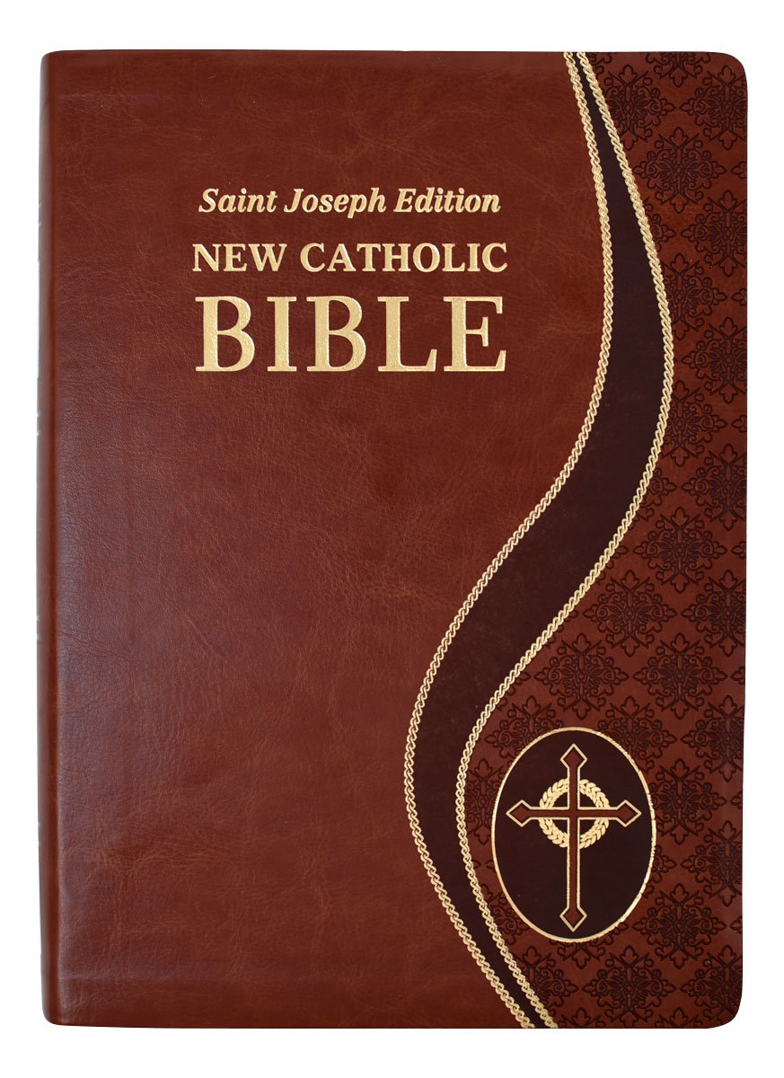 St. Joseph New Catholic Bible (Giant Type) - Dura-Lux - Brown image 5