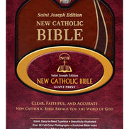 St. Joseph New Catholic Bible (Giant Type) - Dura-Lux - Brown image 6