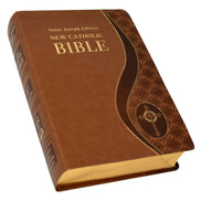 St. Joseph New Catholic Bible (Giant Type) - Dura-Lux - Tan image 2