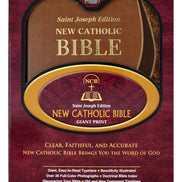 St. Joseph New Catholic Bible (Giant Type) - Dura-Lux - Tan image 6
