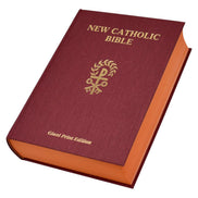 St. Joseph New Catholic Bible (Giant Type) - Hardcover - Red image 1