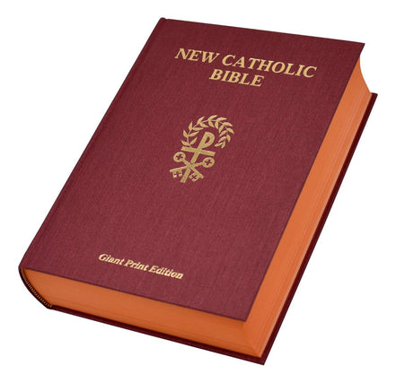 St. Joseph New Catholic Bible (Giant Type) - Hardcover - Red image 1
