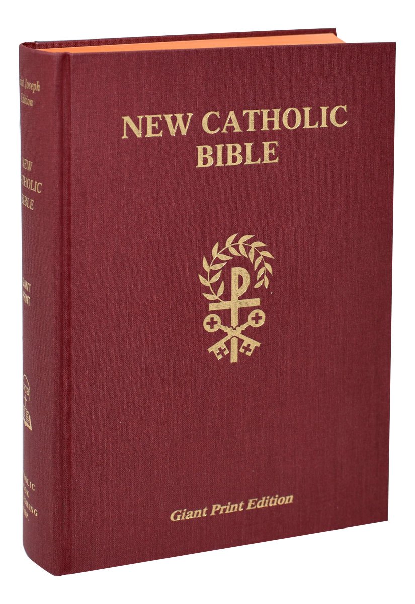 St. Joseph New Catholic Bible (Giant Type) - Hardcover - Red image 4