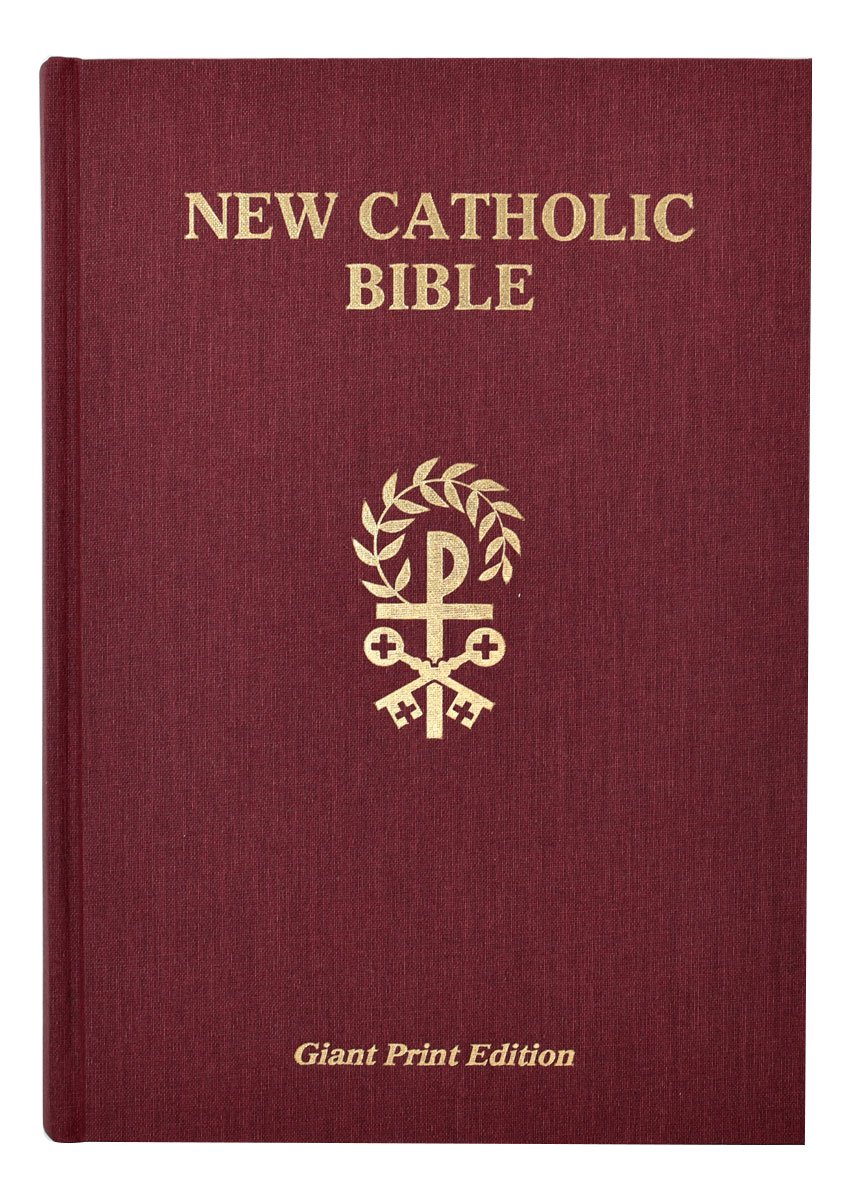 St. Joseph New Catholic Bible (Giant Type) - Hardcover - Red image 5