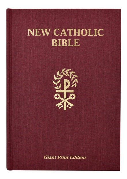 St. Joseph New Catholic Bible (Giant Type) - Hardcover - Red image 5