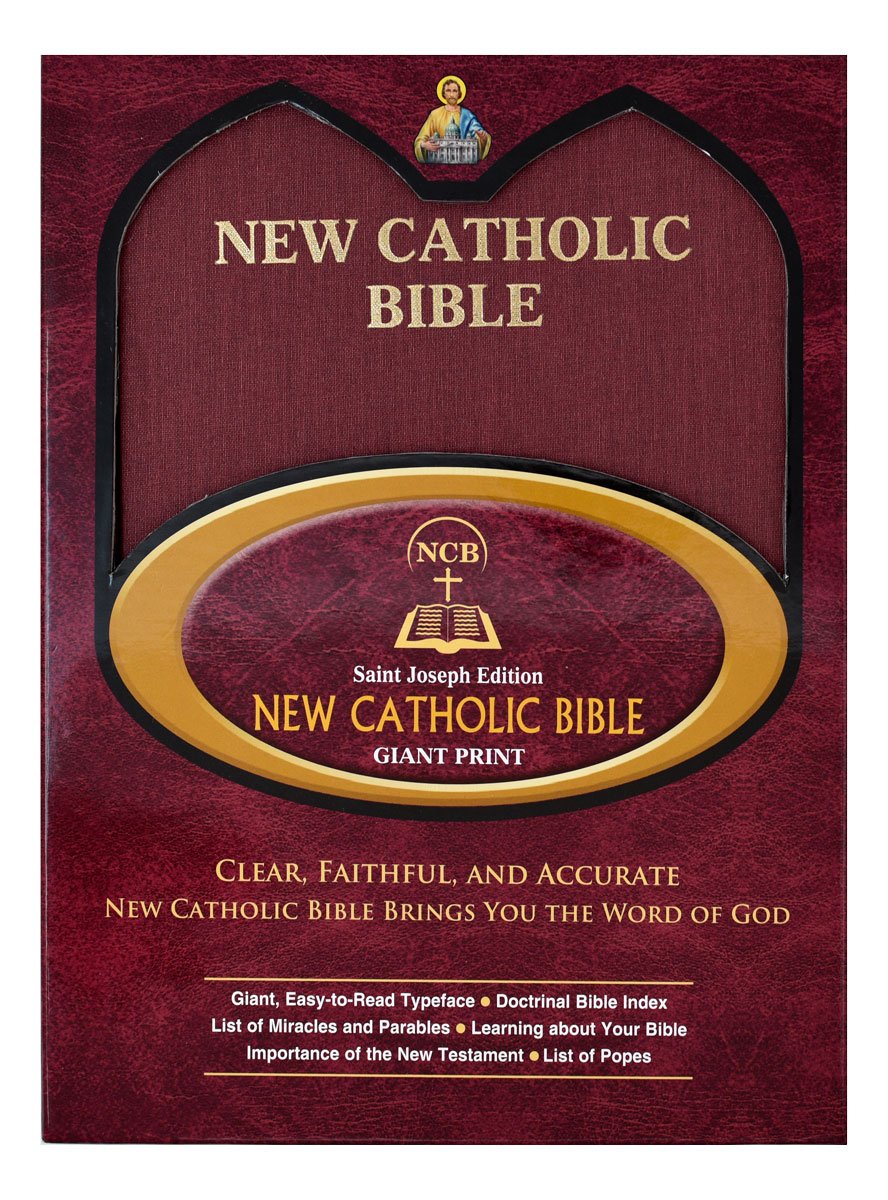 St. Joseph New Catholic Bible (Giant Type) - Hardcover - Red image 6