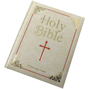 St. Joseph New Catholic Bible Family Edition - Imitation Leather - White image 1