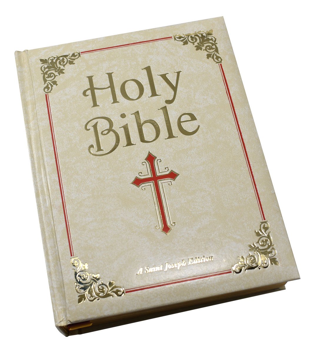 St. Joseph New Catholic Bible Family Edition - Imitation Leather - White image 3