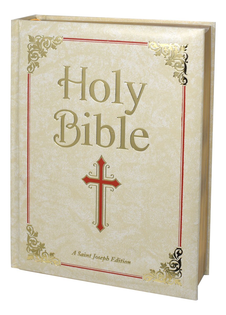 St. Joseph New Catholic Bible Family Edition - Imitation Leather - White image 4
