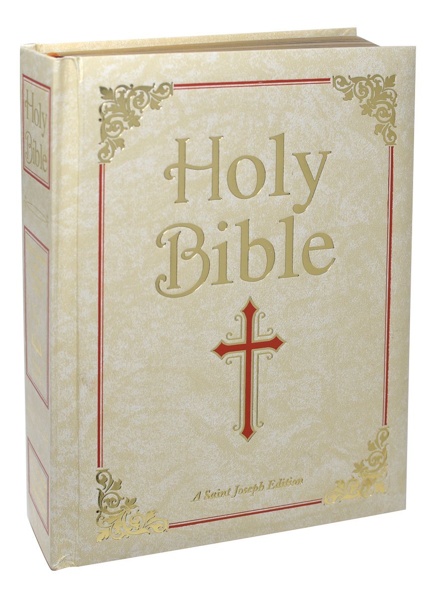 St. Joseph New Catholic Bible Family Edition - Imitation Leather - White image 5
