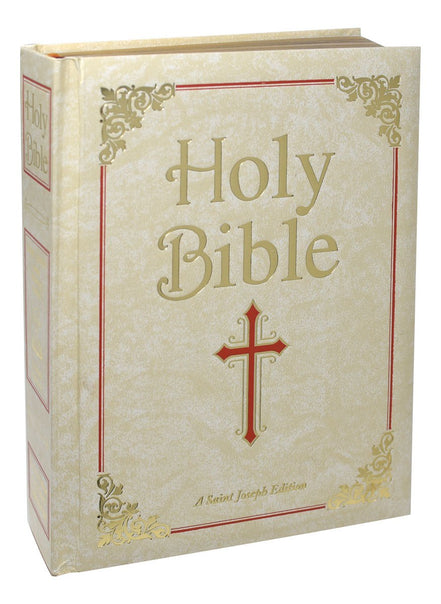 St. Joseph New Catholic Bible Family Edition - Imitation Leather - White image 5