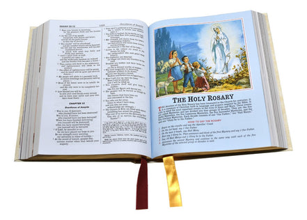 St. Joseph New Catholic Bible Family Edition - Imitation Leather - White image 8