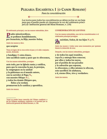 Eucharistic Prayer Cards (spanish) - Default Title image 1