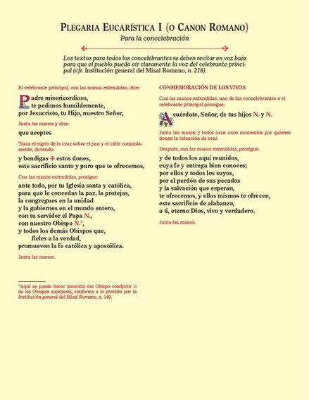 Eucharistic Prayer Cards (spanish) - Default Title image 1