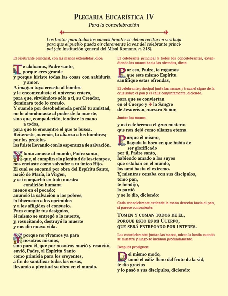 Eucharistic Prayer Cards (spanish) - Default Title image 4