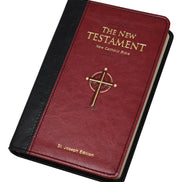 St. Joseph New Catholic Bible New Testament - 960-Page Edition - Dura-Lux - Burgundy image 1
