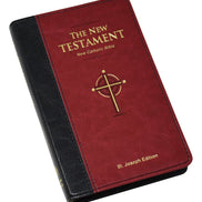 St. Joseph New Catholic Bible New Testament - 960-Page Edition - Dura-Lux - Burgundy image 2