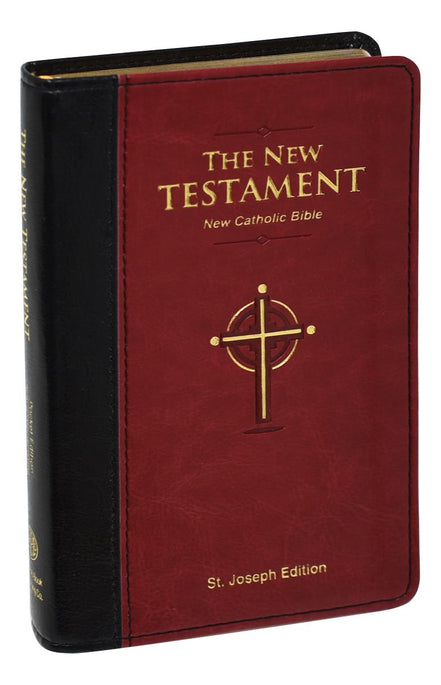 St. Joseph New Catholic Bible New Testament - 960-Page Edition - Dura-Lux - Burgundy image 4