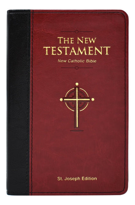 St. Joseph New Catholic Bible New Testament - 960-Page Edition - Dura-Lux - Burgundy image 5