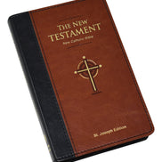 St. Joseph New Catholic Bible New Testament - 960-Page Edition - Dura-Lux - Brown image 2
