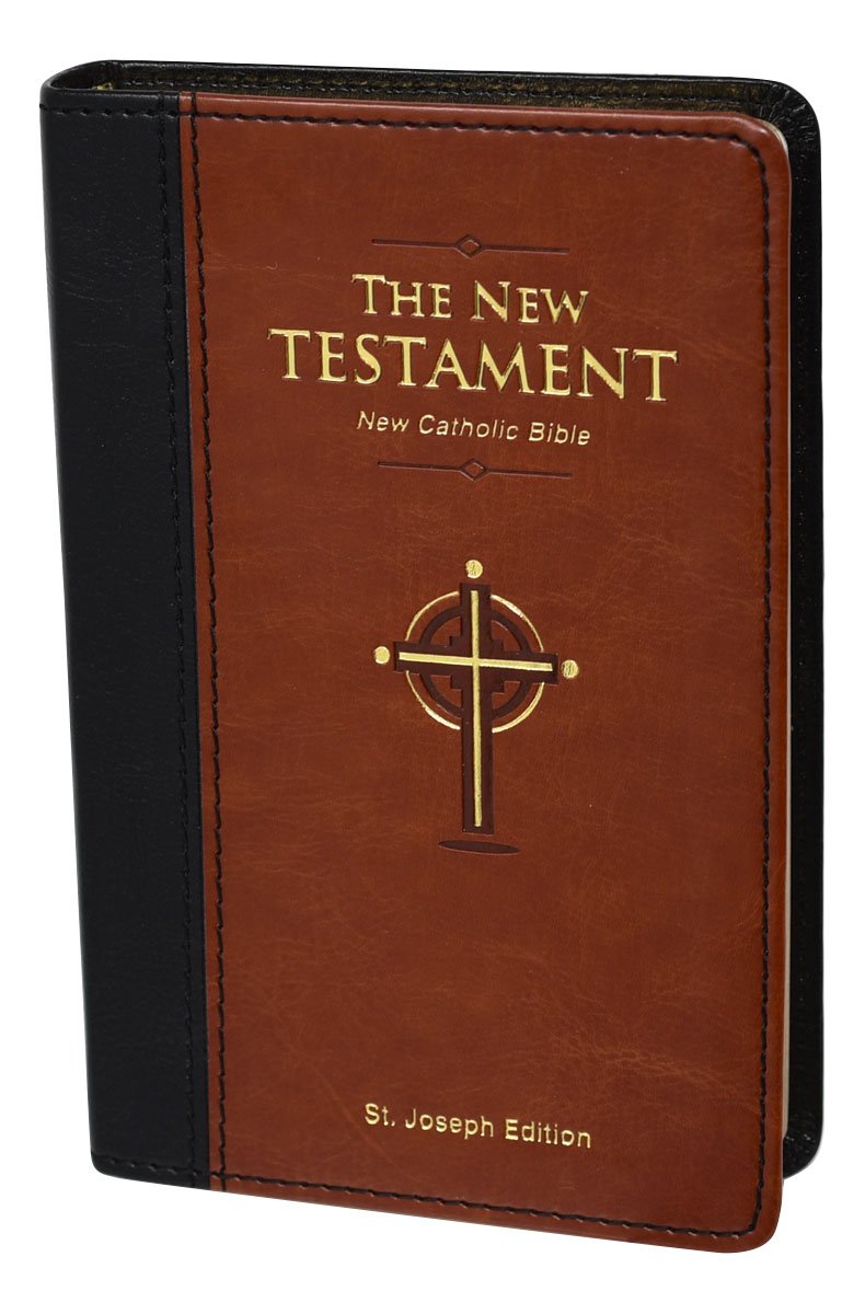 St. Joseph New Catholic Bible New Testament - 960-Page Edition - Dura-Lux - Brown image 3