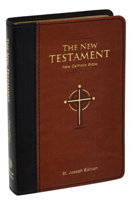 St. Joseph New Catholic Bible New Testament - 960-Page Edition - Dura-Lux - Brown image 4