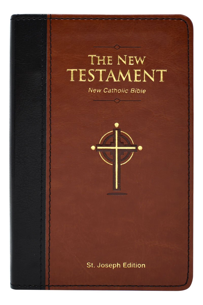 St. Joseph New Catholic Bible New Testament - 960-Page Edition - Dura-Lux - Brown image 5